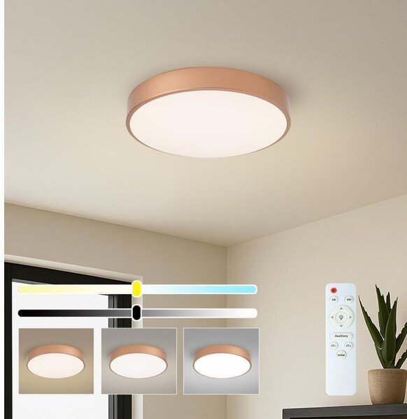 Brilagi - LED Stmívatelné str. svítidlo POOL LED/48W/230V pr. 40 cm bronzová +DO