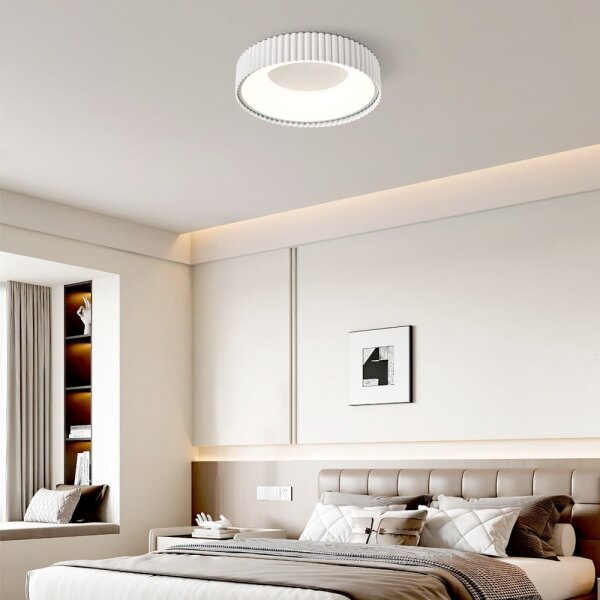 Brilagi - LED Stmívat. stropní svít. FALCON MODERN LED/30W/230V 40 cm bílá + DO