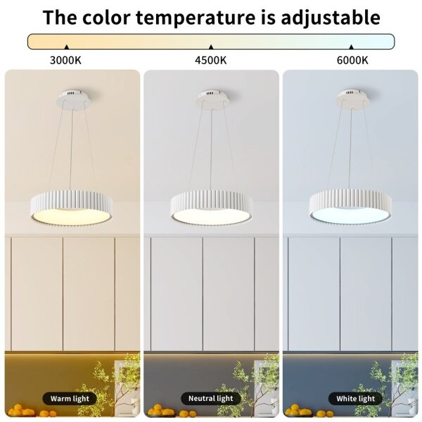 Brilagi - LED Stmívatelný lustr FALCON MODERN LED/30W/230V pr. 40 cm bílá + DO