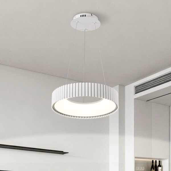 Brilagi - LED Stmívatelný lustr FALCON MODERN LED/30W/230V pr. 40 cm bílá + DO