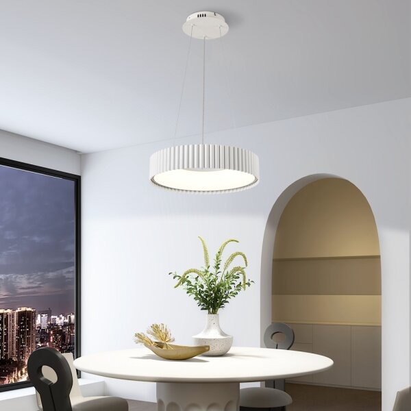Brilagi - LED Stmívatelný lustr FALCON MODERN LED/30W/230V pr. 40 cm bílá + DO
