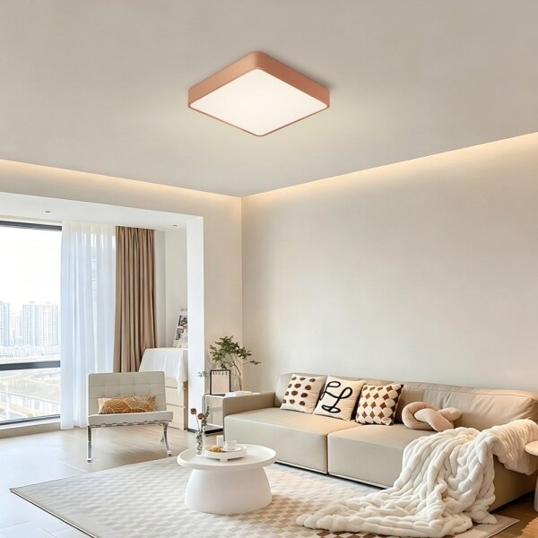 Brilagi - LED Stropní svít. POOL LED/48W/230V 3000/4000/6000K 50x50 cm bronzová