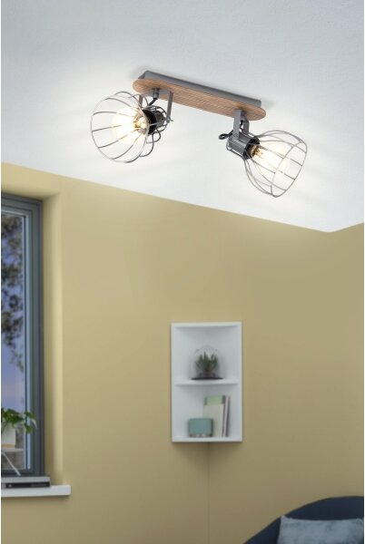 Eglo 98135 - Bodové svítidlo SAMBATELLO 2xE27/40W/230V