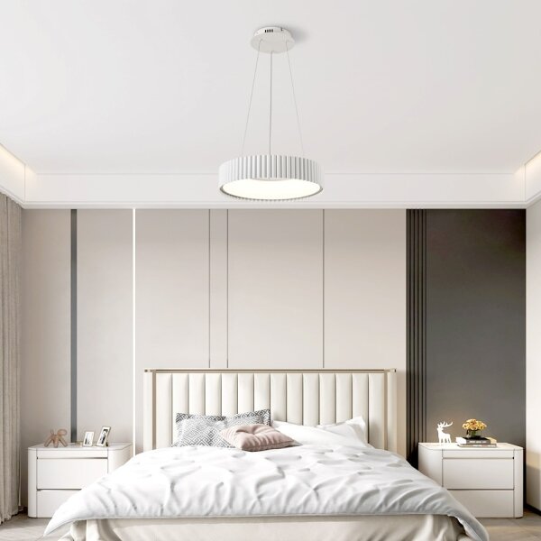 Brilagi - LED Stmívatelný lustr FALCON MODERN LED/30W/230V pr. 40 cm bílá + DO