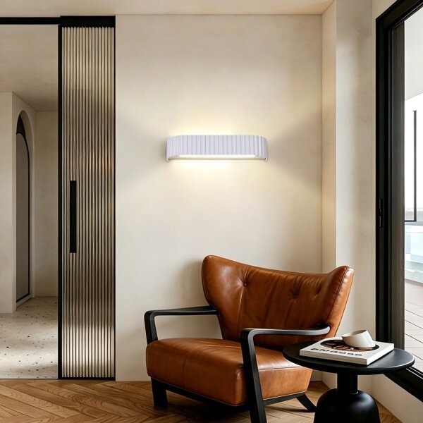 Brilagi - LED Stmívat. nástěn. svít. FALCON MODERN LED/14W/230V 40 cm bílá + DO