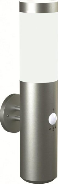 Brilagi - Venkovní nástěnná lampa se senzorem ELIA 1xE27/20W/230V IP44 chrom