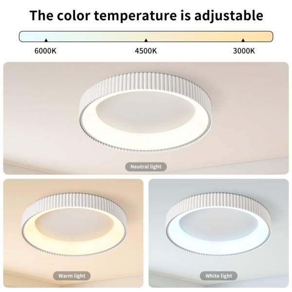 Brilagi - LED Stmívat. stropní svít. FALCON MODERN LED/54W/230V 60 cm bílá + DO
