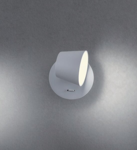 Redo 01-1738 - LED Nástěnné svítidlo SHAKER LED/6W/230V bílá