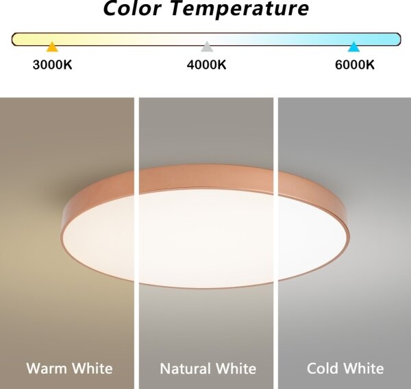 Brilagi - LED Stropní sv. POOL LED/100W/230V 3000/4000/6000K pr. 80 cm bronzová