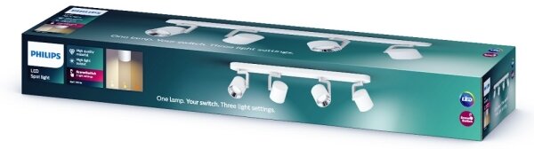 Philips 50674/31/P0 - LED Stmívatelné bodové svítidlo BYRL 4xLED/4.5W/230V