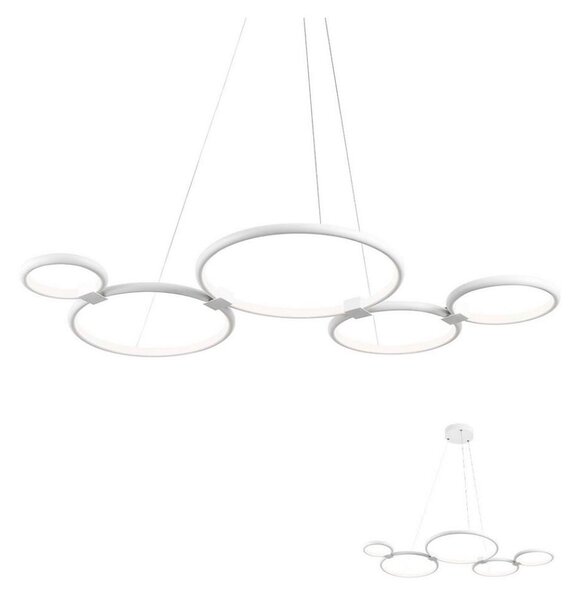 Redo 01-1742 - LED Lustr na lanku RADIUS LED/45W/230V bílá