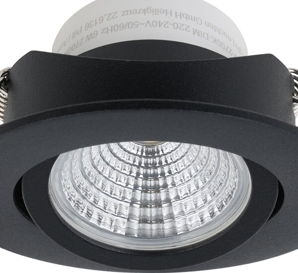 Eglo 98609 - LED Stmívatelná podhledové svítidlo SALICETO LED/6W/230V