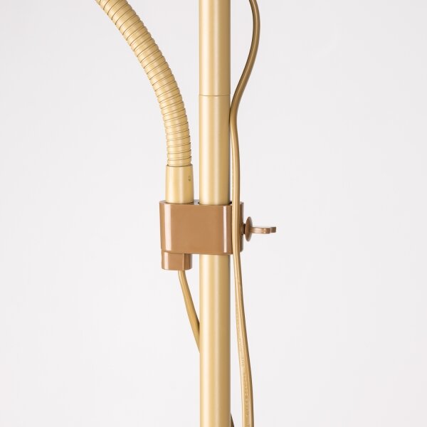 Brilagi - Stojací lampa ARIANA 1xE27/100W/230V + 1xE14/25W zlatá