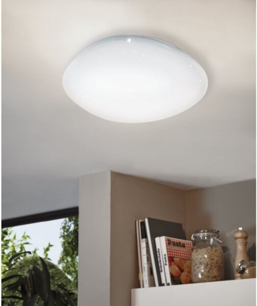 Eglo 98228 - LED Stmívatelné stropní svítidlo SILERAS-A LED/36W/230V pr.60cm+ DO