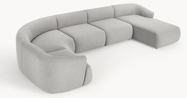 Modulární XL pohovka z bouclé Sofia