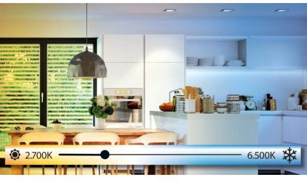 Eglo 98228 - LED Stmívatelné stropní svítidlo SILERAS-A LED/36W/230V pr.60cm+ DO