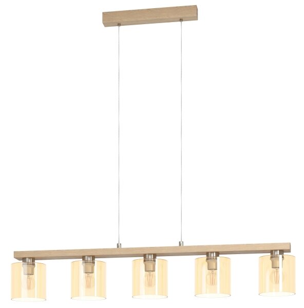 Eglo 901292 - Lustr na lanku CASTRALVO 5xE27/28W/230V