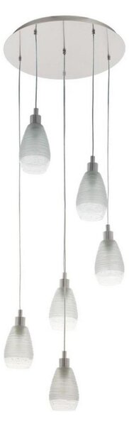 Eglo 39502 - Lustr na lanku SIRACUSA 6xE27/60W/230V