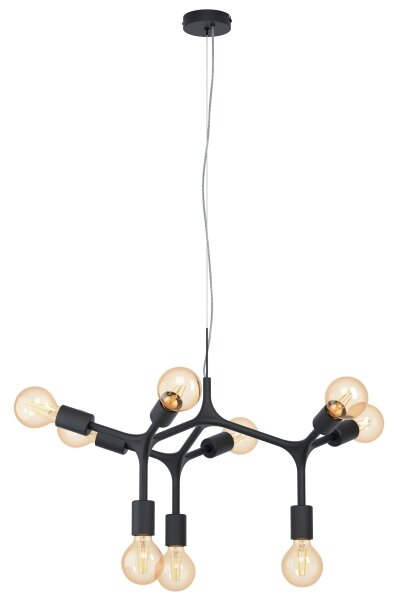 Eglo 98346 - Lustr na lanku BOCADELLA 9xE27/60W/230V
