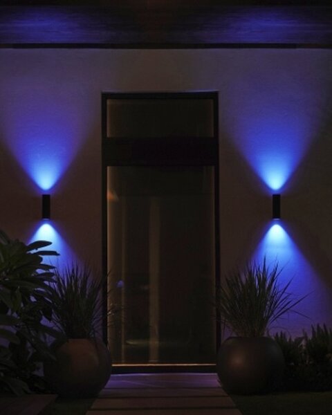 Philips 17463/30/P7 - LED RGBW Venkovní svítidlo Hue APPEAR 2xLED/8W/230V IP44