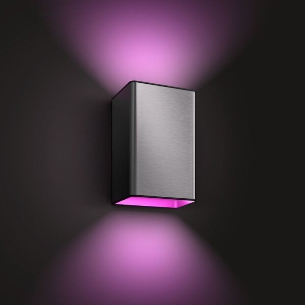 Philips 17464/47/P7 - LED RGB Venkovní svítidlo Hue RESONATE 2xLED/8W/230V IP44
