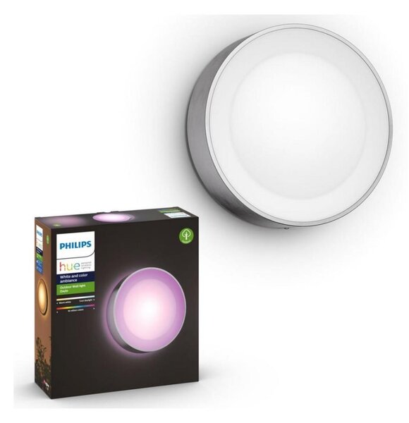 Philips 17465/47/P7 - LED RGB Venkovní svítidlo Hue DAYLO LED/15W/230V IP44