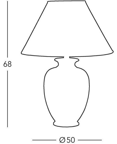 Kolarz 0014.75 - Stolní lampa GIARDINO 1xE27/100W/230V