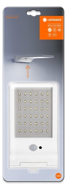 Ledvance - LED Solární nástěnné svítidlo se senzorem DOORLED LED/3W/3,3V IP44