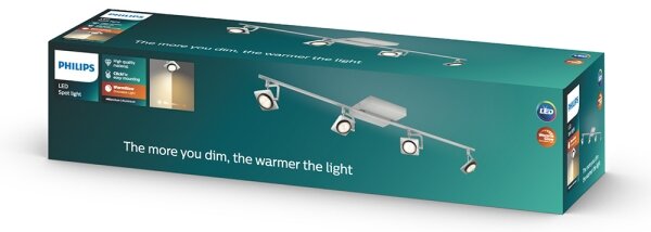 Philips 53194/48/P0 - LED Bodové svítidlo MILLENNIUM 4xLED/4,5W/230V