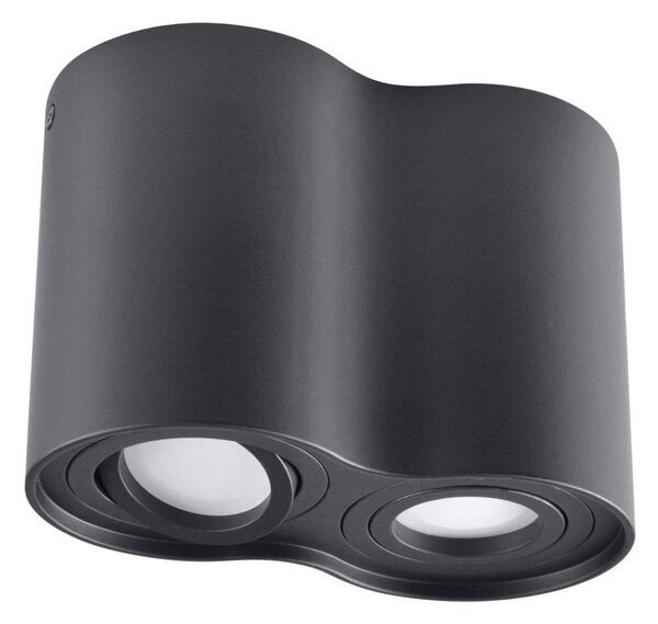 Bodové svítidlo HADAR 2xGU10/10W/230V černá