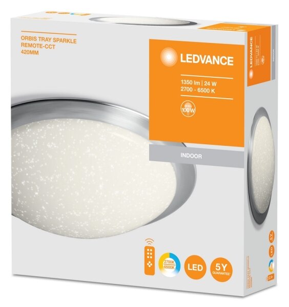 Ledvance - LED Stmívatelné stropní svítidlo SILARA LED/24W/230V +DO
