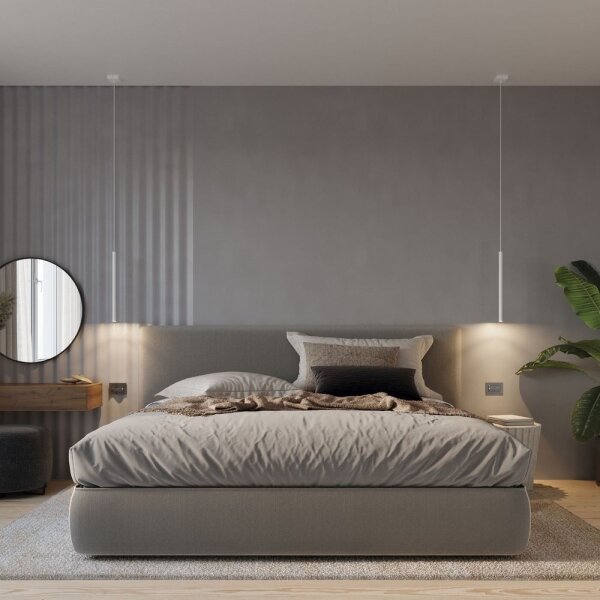 Sollux SL.0468 - Lustr na lanku PASTELO 5xG9/8W/230V bílá