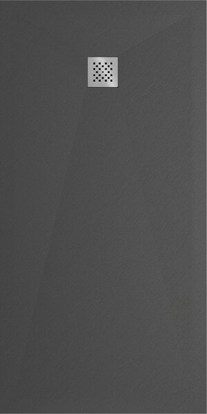 Mexen Stone+ obdélníkový kompozitní sprchový kout 200 x 80 cm, antracit - 44718020