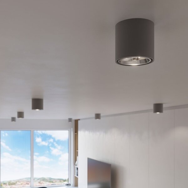 Sollux SL.0696 - Bodové svítidlo TIUBE 1xGU10-AR111/10W/230V