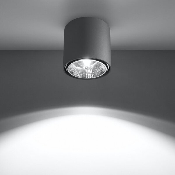 Sollux SL.0696 - Bodové svítidlo TIUBE 1xGU10-AR111/10W/230V