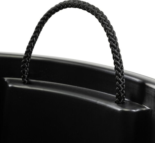 PLASTOVÝ KVĚTINÁČ LUNA CLASSIC 33X30 CM ANTRACITOVÁ