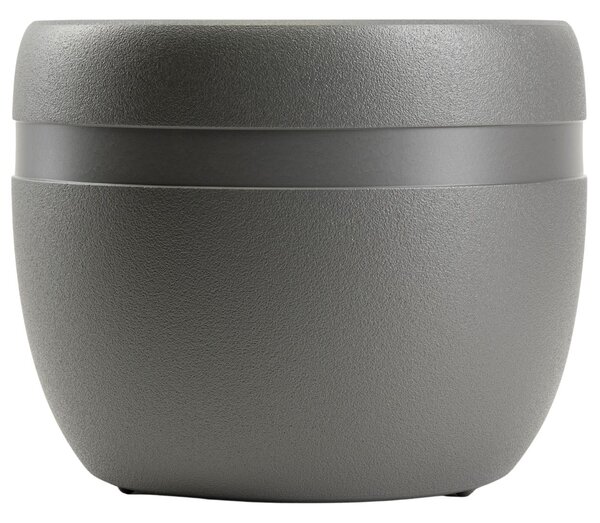 PLASTOVÝ KVĚTINÁČ LUNA CLASSIC 40X32 CM ANTRACITOVÁ