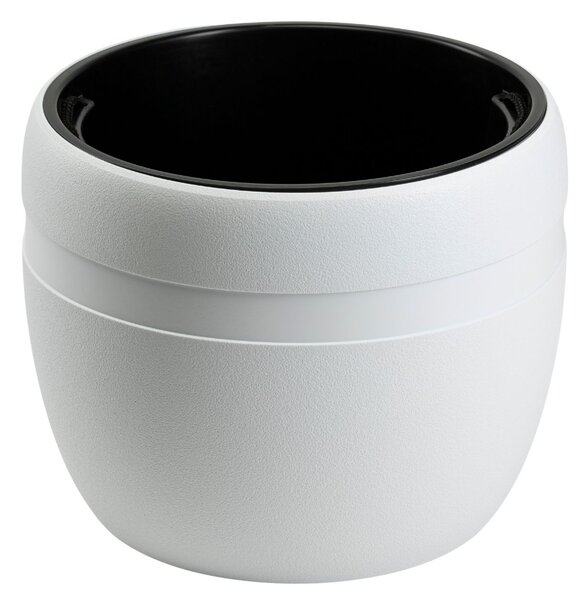 PLASTOVÝ KVĚTINÁČ LUNA CLASSIC 40X32 CM BÍLÁ