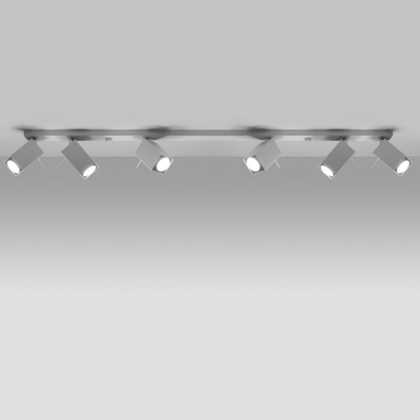 Sollux SL.0464 - Bodové svítidlo MERIDA 6xGU10/40W/230V bílá
