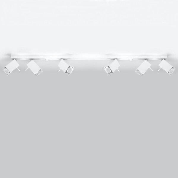 Sollux SL.0464 - Bodové svítidlo MERIDA 6xGU10/40W/230V bílá