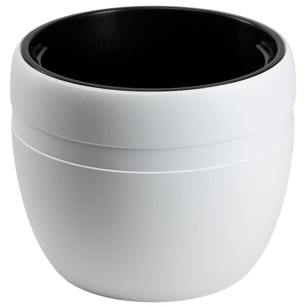 PLASTOVÝ KVĚTINÁČ LUNA CLASSIC 45,5X38 CM BÍLÁ