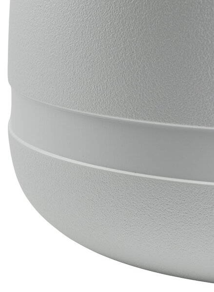 PLASTOVÝ KVĚTINÁČ LUNA VASE 42X32 CM BÍLÁ