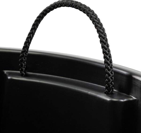 PLASTOVÝ KVĚTINÁČ LUNA VASE 42X32 CM BÍLÁ