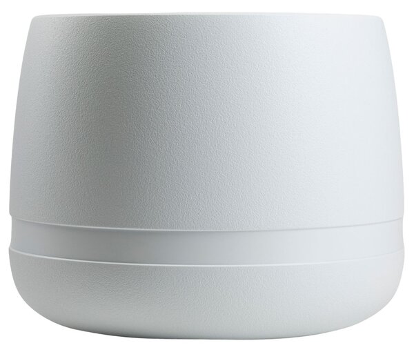 PLASTOVÝ KVĚTINÁČ LUNA VASE 48X38 CM BÍLÁ