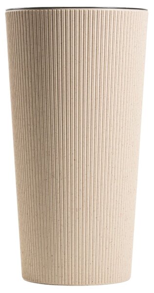 PLASTOVÝ KVĚTINÁČ URBANIKA ECO 36,5X19,5 CM LATTE