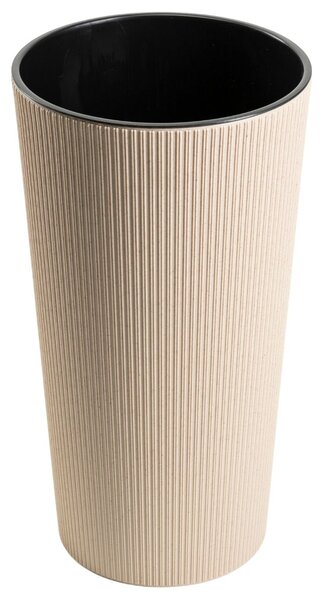 PLASTOVÝ KVĚTINÁČ URBANIKA ECO 46,5X25,5 CM LATTE
