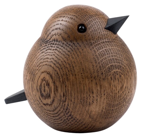 Novoform Dřevěný ptáček Papa Sparrow - Smoke Oak NVF106