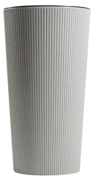 PLASTOVÝ KVĚTINÁČ URBANIKA ECO 46,5X25,5 CM ŠEDÁ