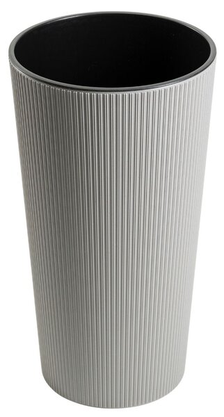 PLASTOVÝ KVĚTINÁČ URBANIKA ECO 46,5X25,5 CM ŠEDÁ