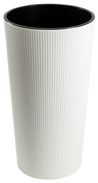 PLASTOVÝ KVĚTINÁČ URBANIKA ECO 75X41 CM BÍLÁ